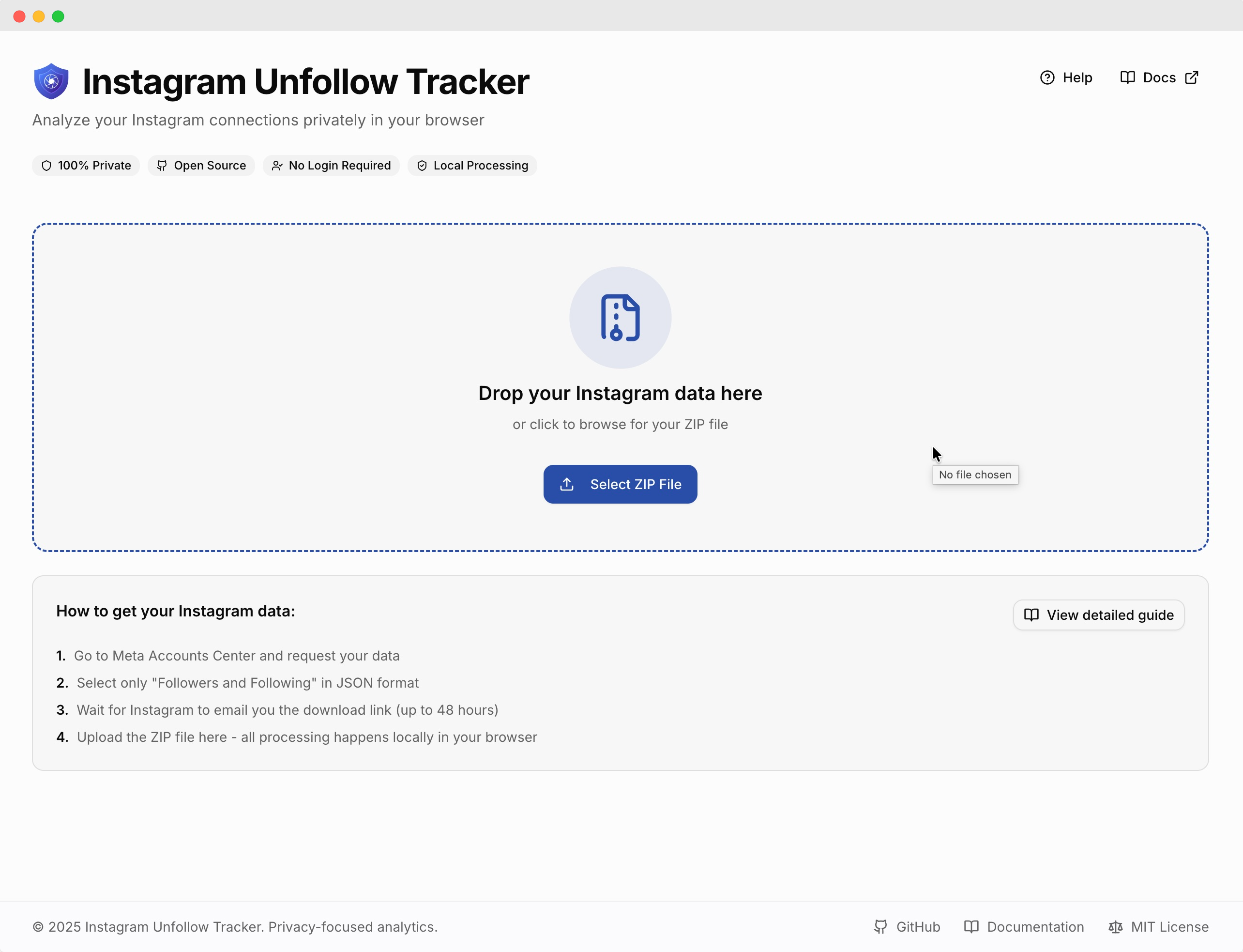 Instagram Unfollow Tracker - Screenshot 2 preview