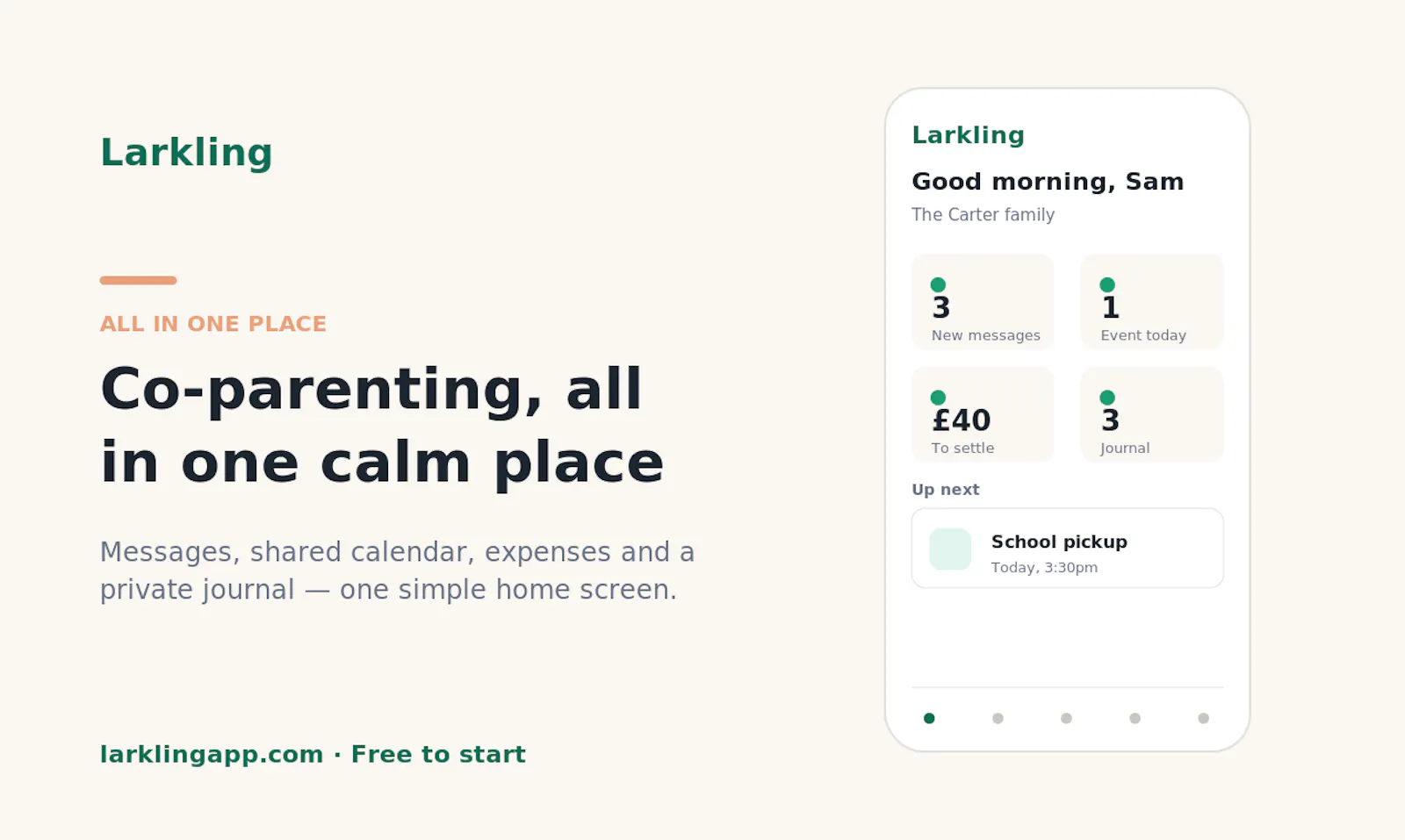 Larkling screenshot 1