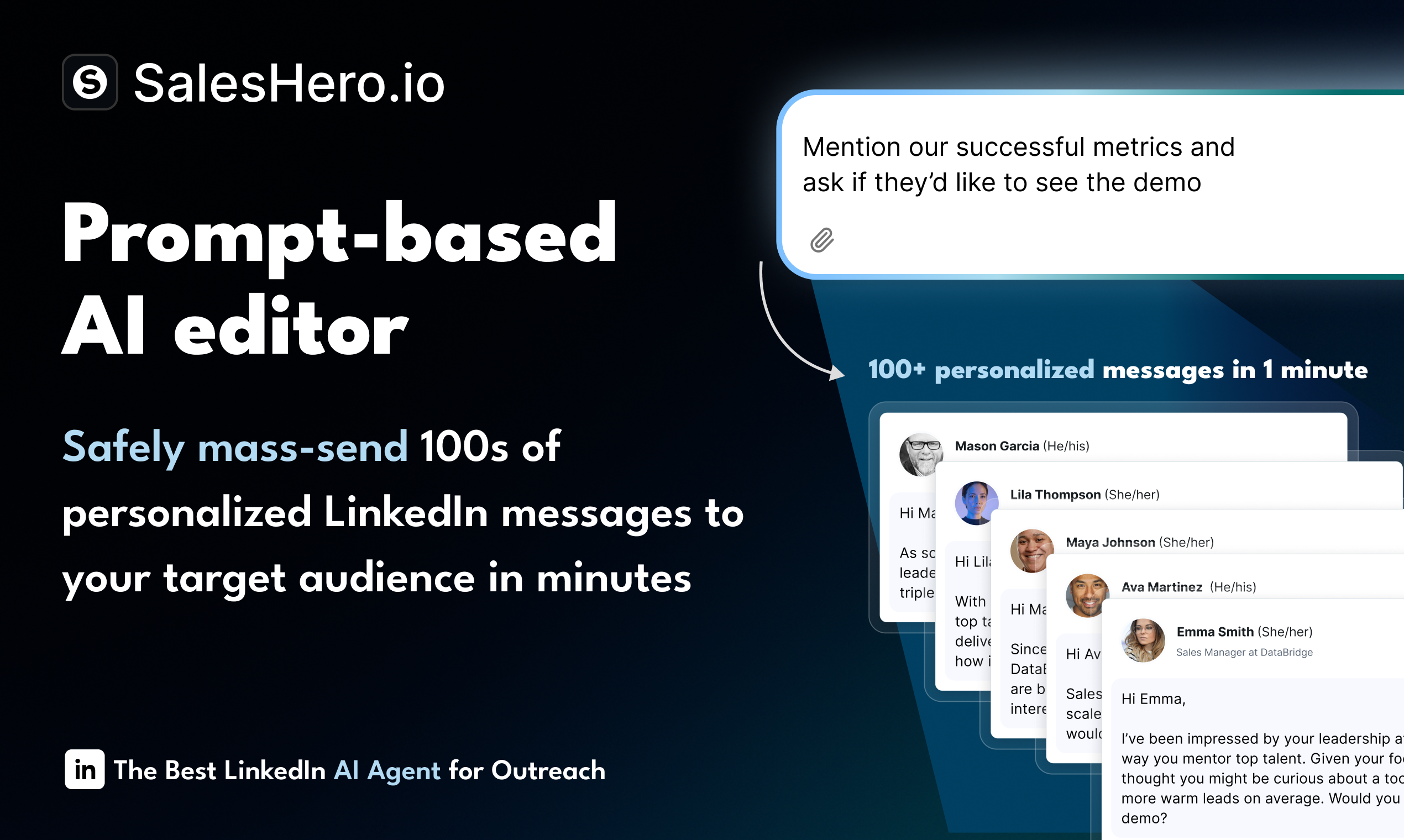 SalesHero.io - Lovable for GTM - The Fastest Way to Get Customers By Chatting With AI! media 3