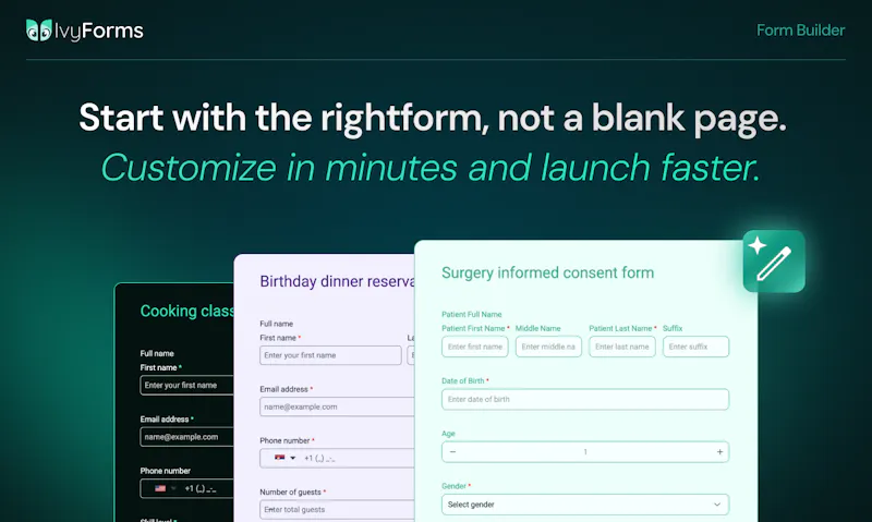 IvyForms screenshot 3