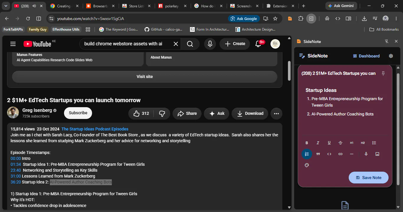 SideNote  - Notes, Tasks & Scratchpad gallery image