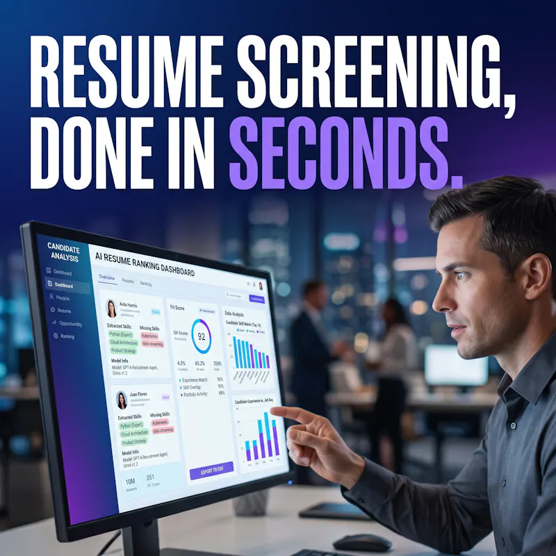AI Resume Ranking Tool screenshot 1