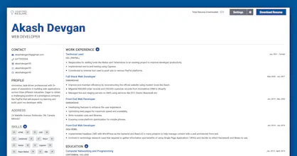 Your Free Resume gallery image