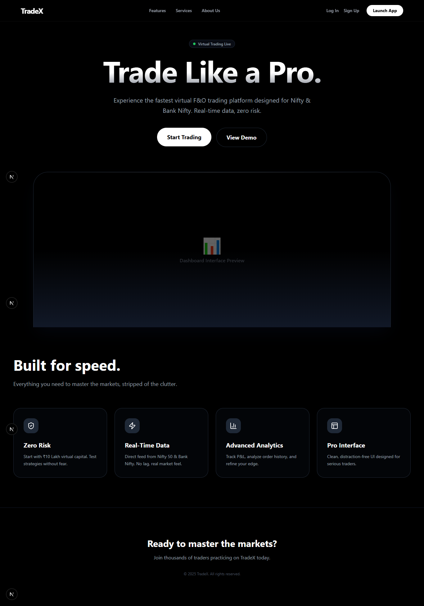 TradeX - Screenshot 5 showing product features and functionality