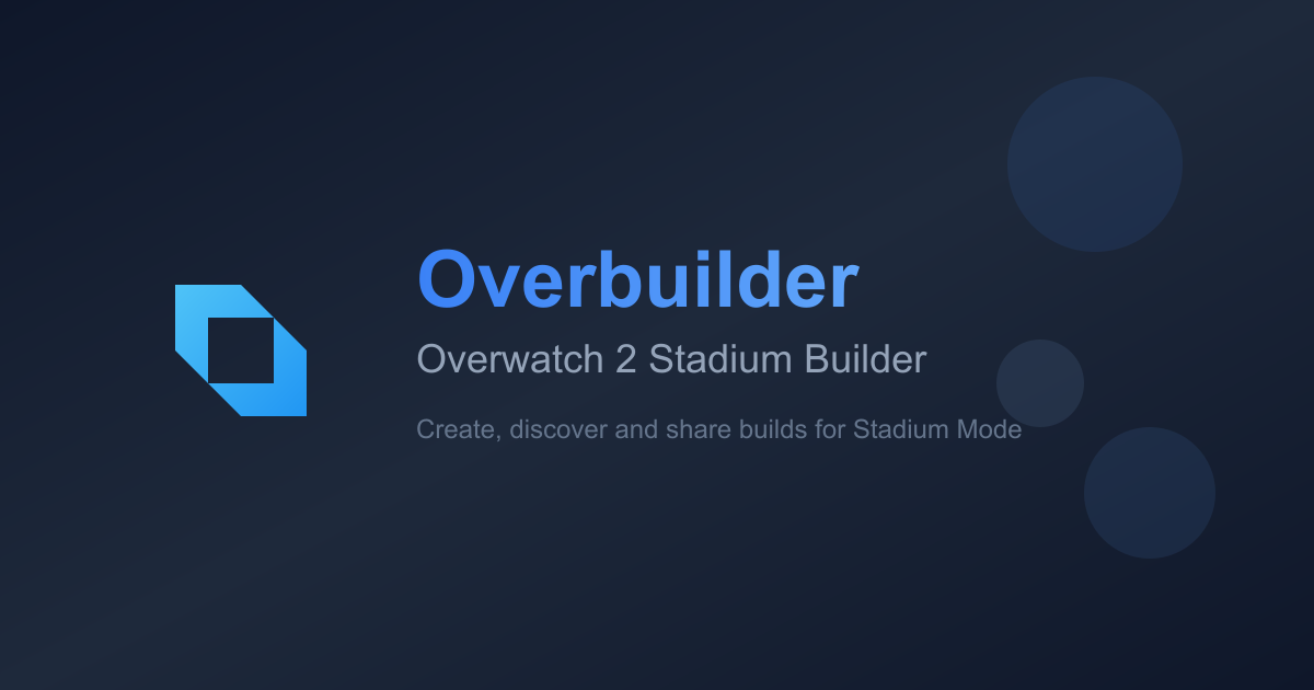 وسائط overbuilder - موقع المجتمع لوضع ملعب Overwatch2 2