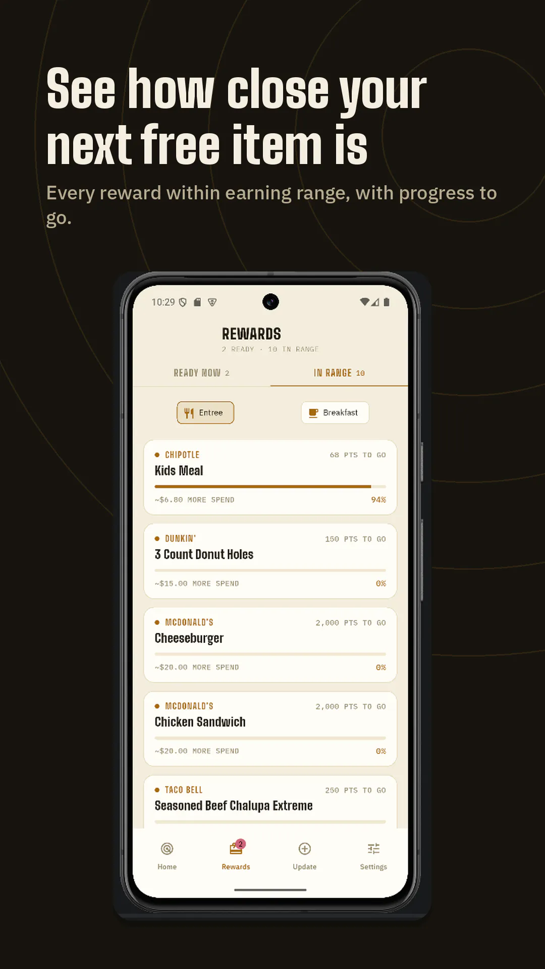 ChowRadar screenshot