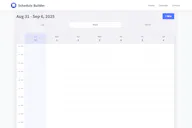 Schedule Builder