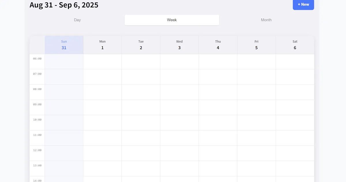Schedule Builder