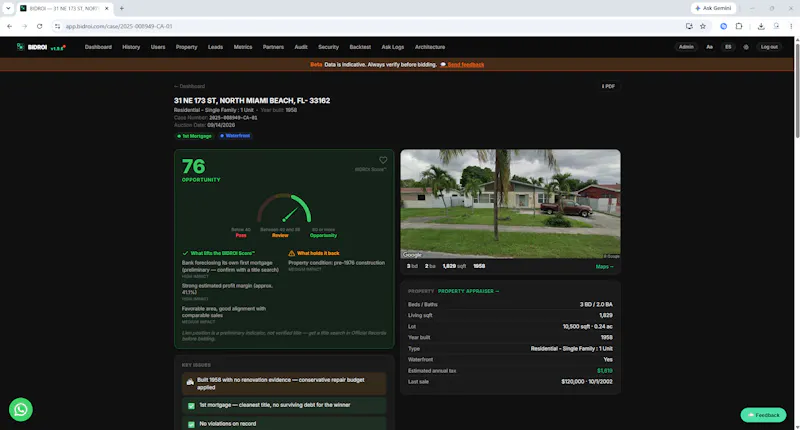 BIDROI screenshot 2