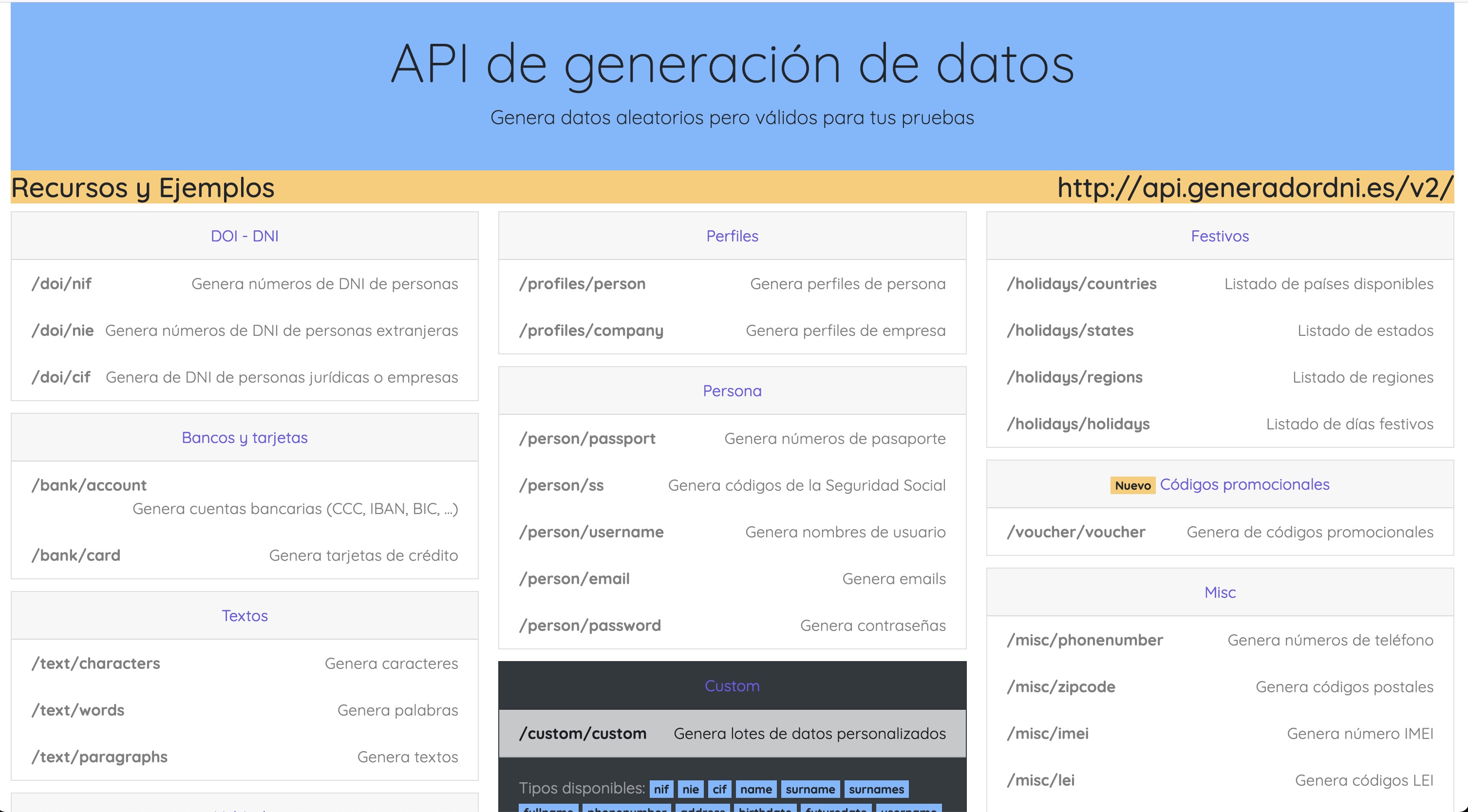 Generatore DNI media 7