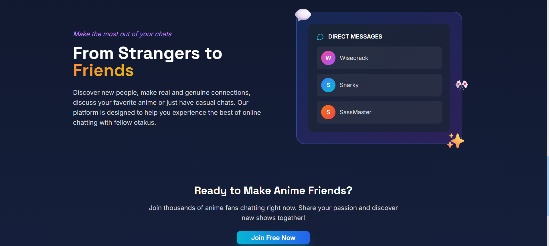 OtakuCafe.fun - Screenshot 3 showing product features and functionality