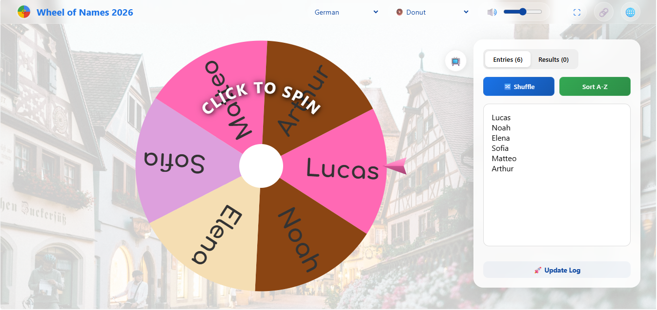 Wheel of Names 2026  gallery image