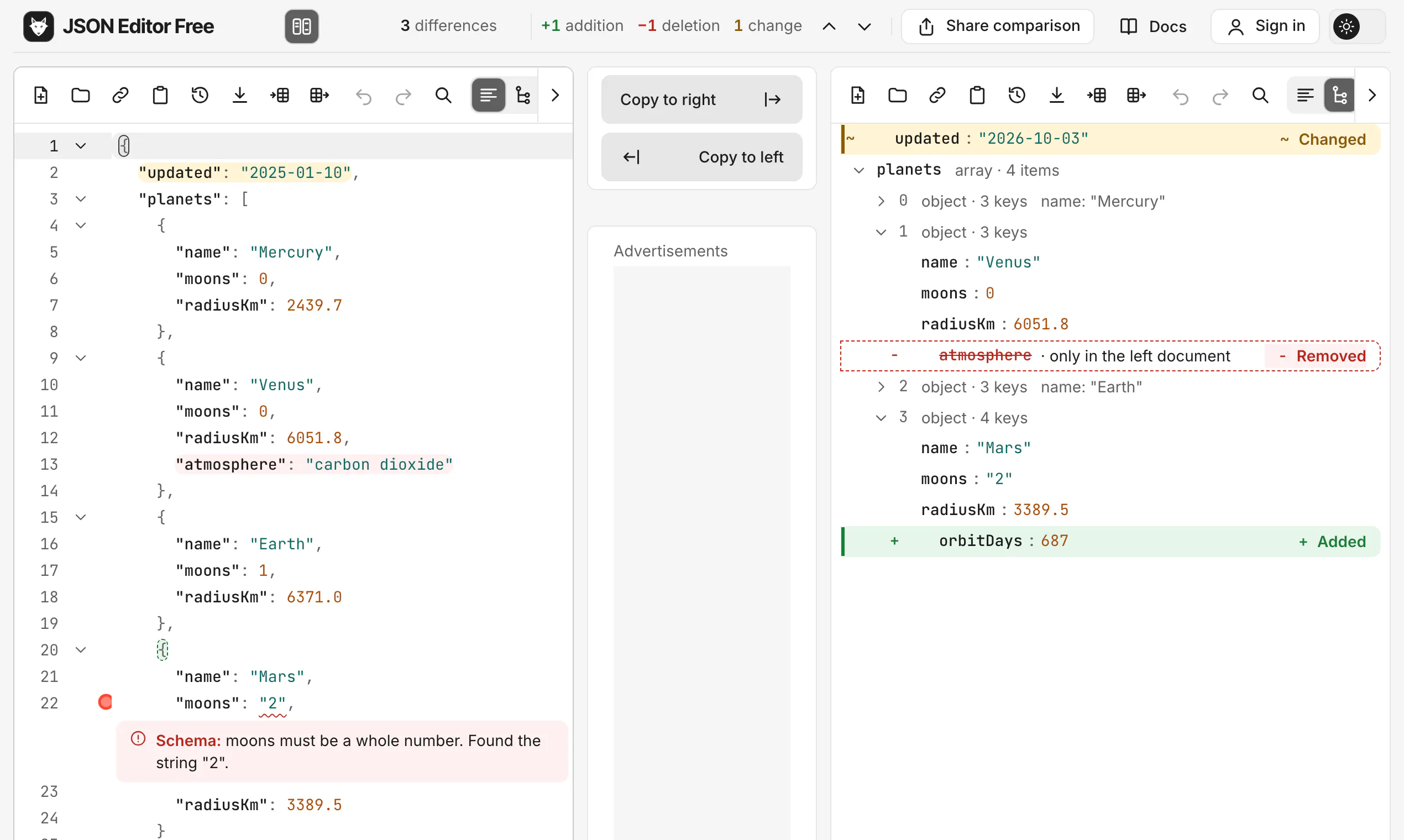 JSON Editor Free gallery image