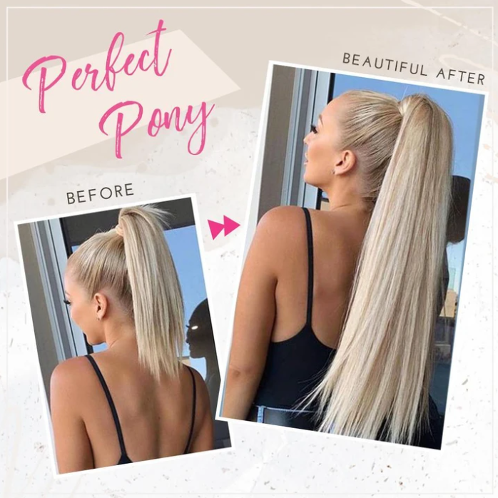 Clip-in Voluminous Ponytail Extension gallery image