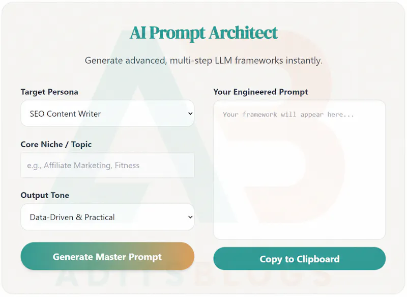 Free AI Prompt Generator screenshot 1