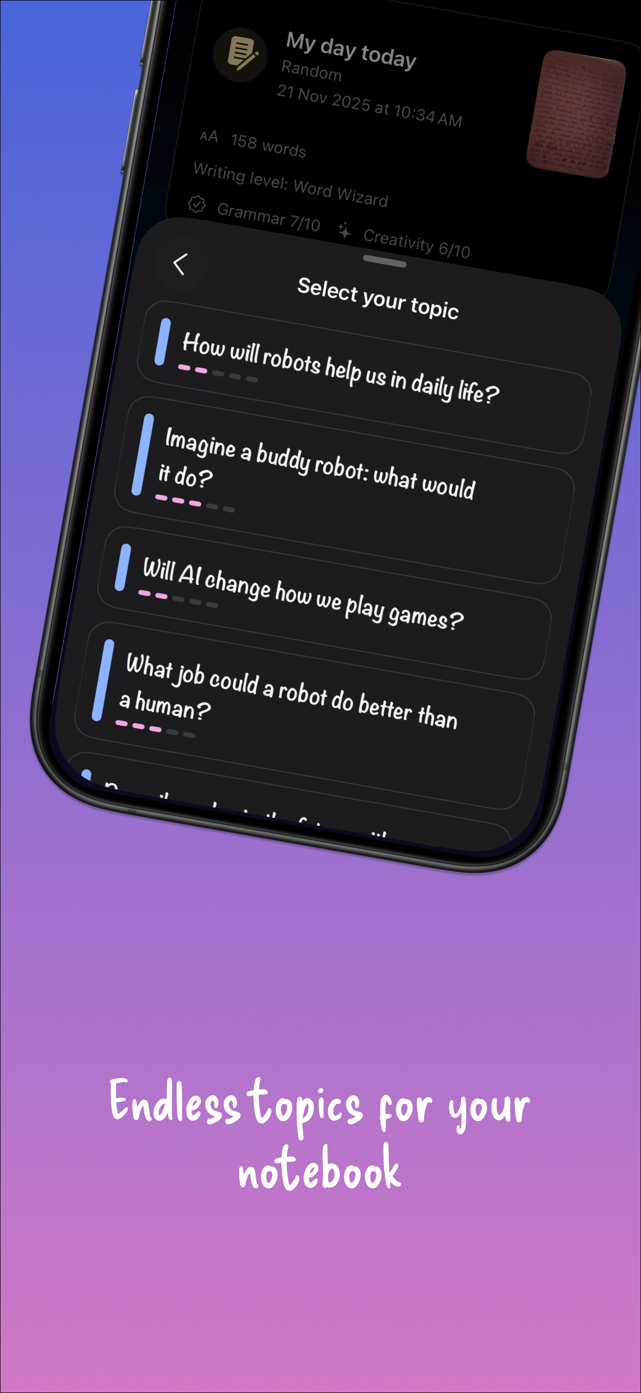 QuillwiseAI - Main product screenshot demonstrating key features and user interface