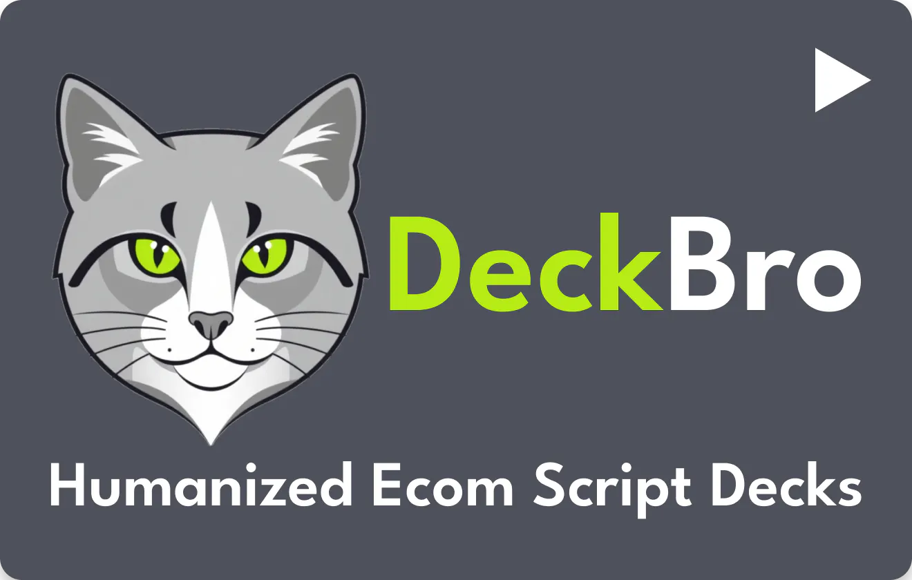 DeckBro AI: Ecom Script Generator gallery image