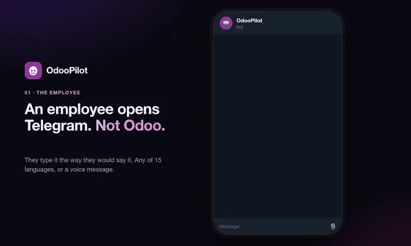 OdooPilot screenshot 2