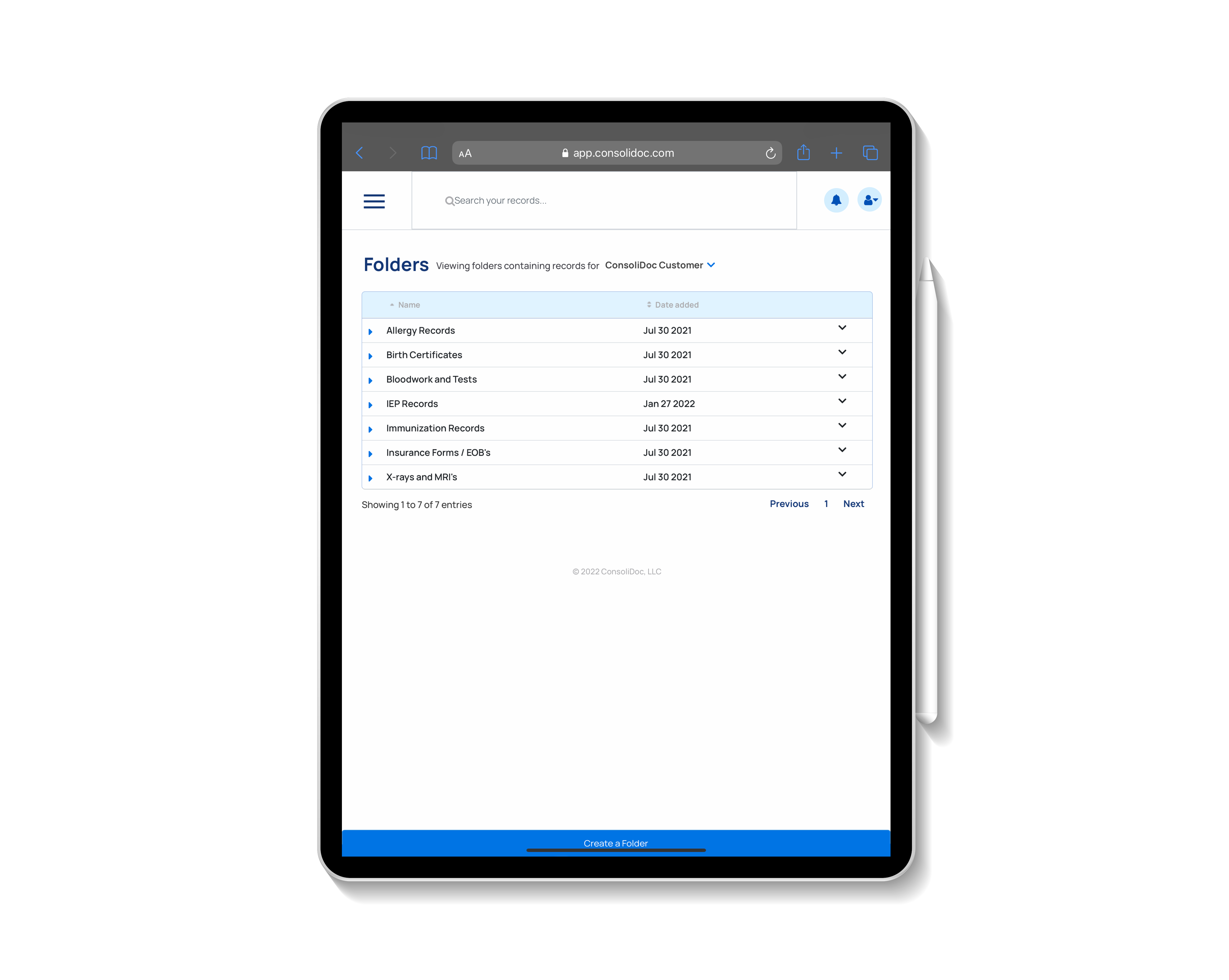 ConsoliDoc gallery image