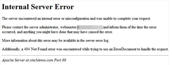 500 internal server error WordPress gallery image