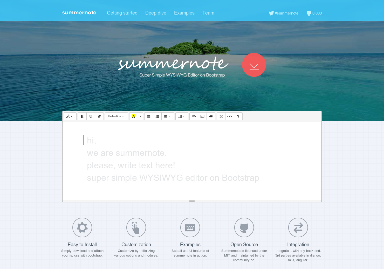 Summernote