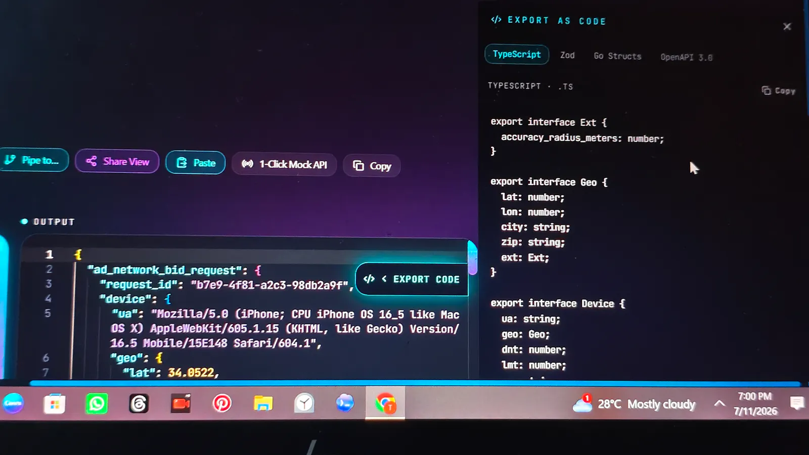 JSONFORGE screenshot 3