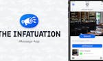 The Infatuation's iMessage App image