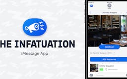 The Infatuation's iMessage App media 1