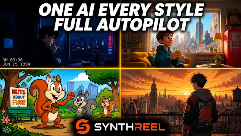 Synthreel screenshot 1 (video preview)