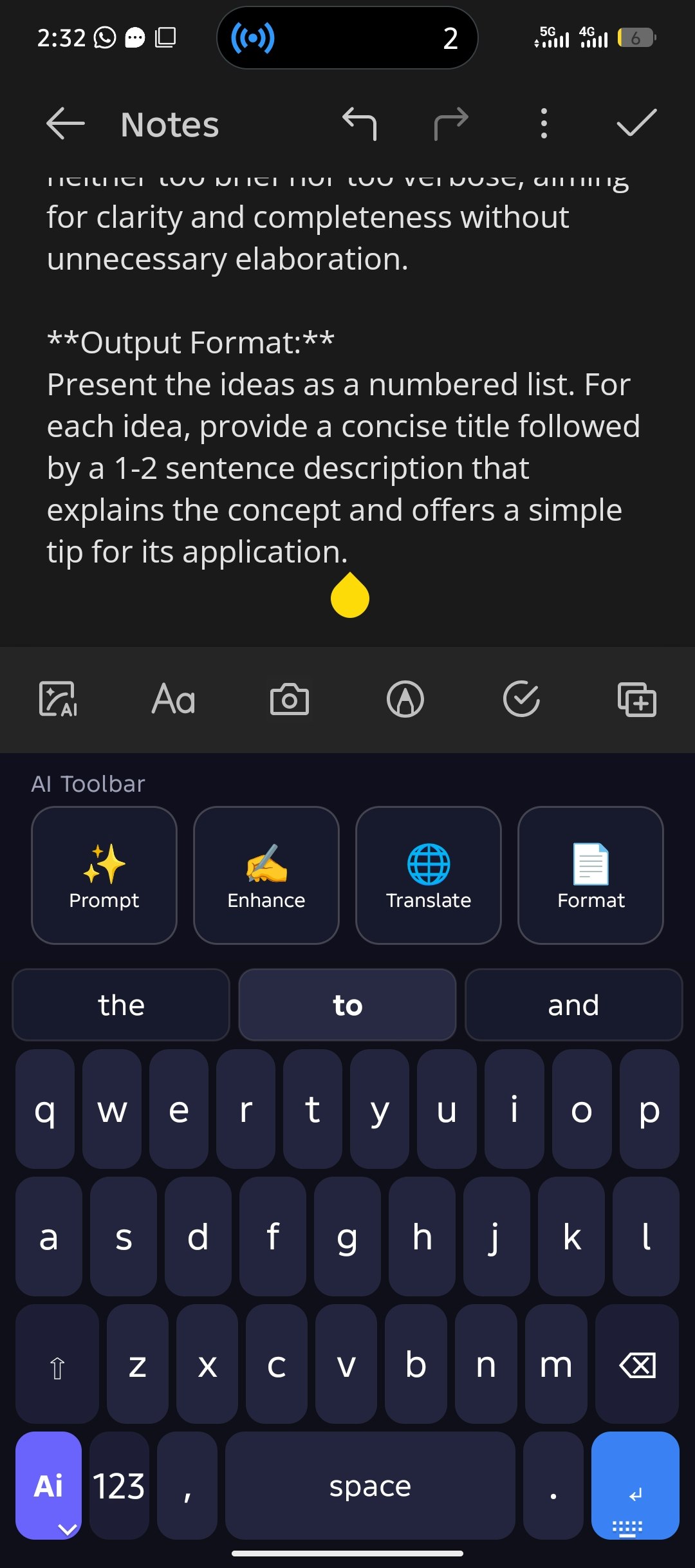  Falcon AI Keyboard gallery image