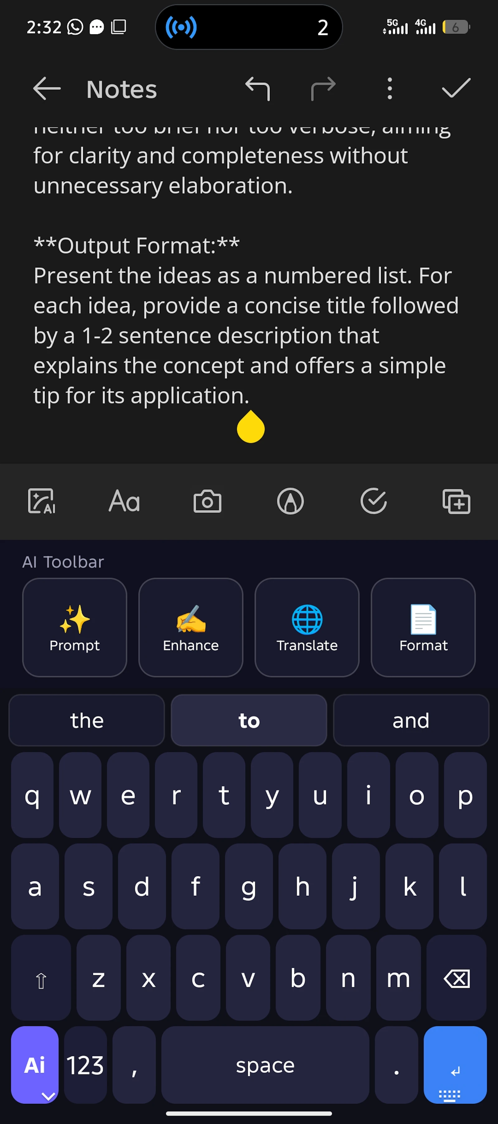  Falcon AI Keyboard screenshot 2