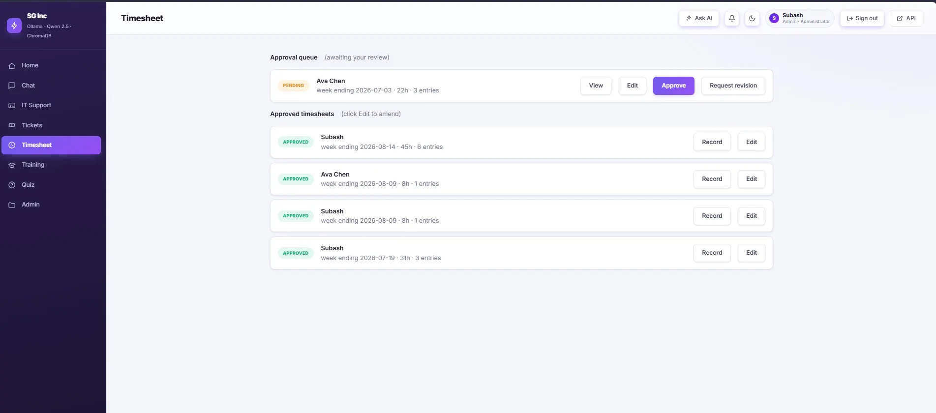 OnLocalAI gallery image
