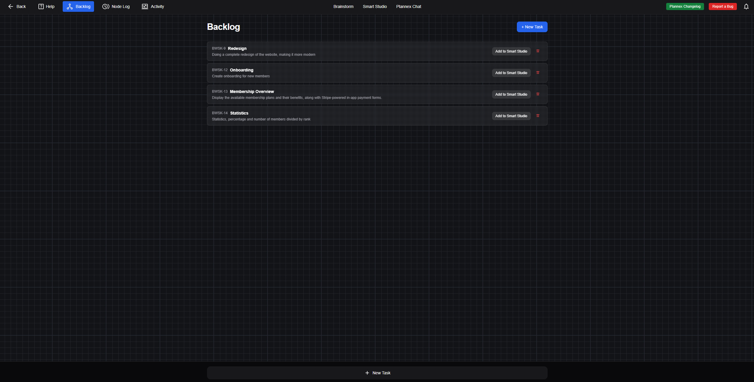 Blueprint Planning Platform - Screenshot 2 preview