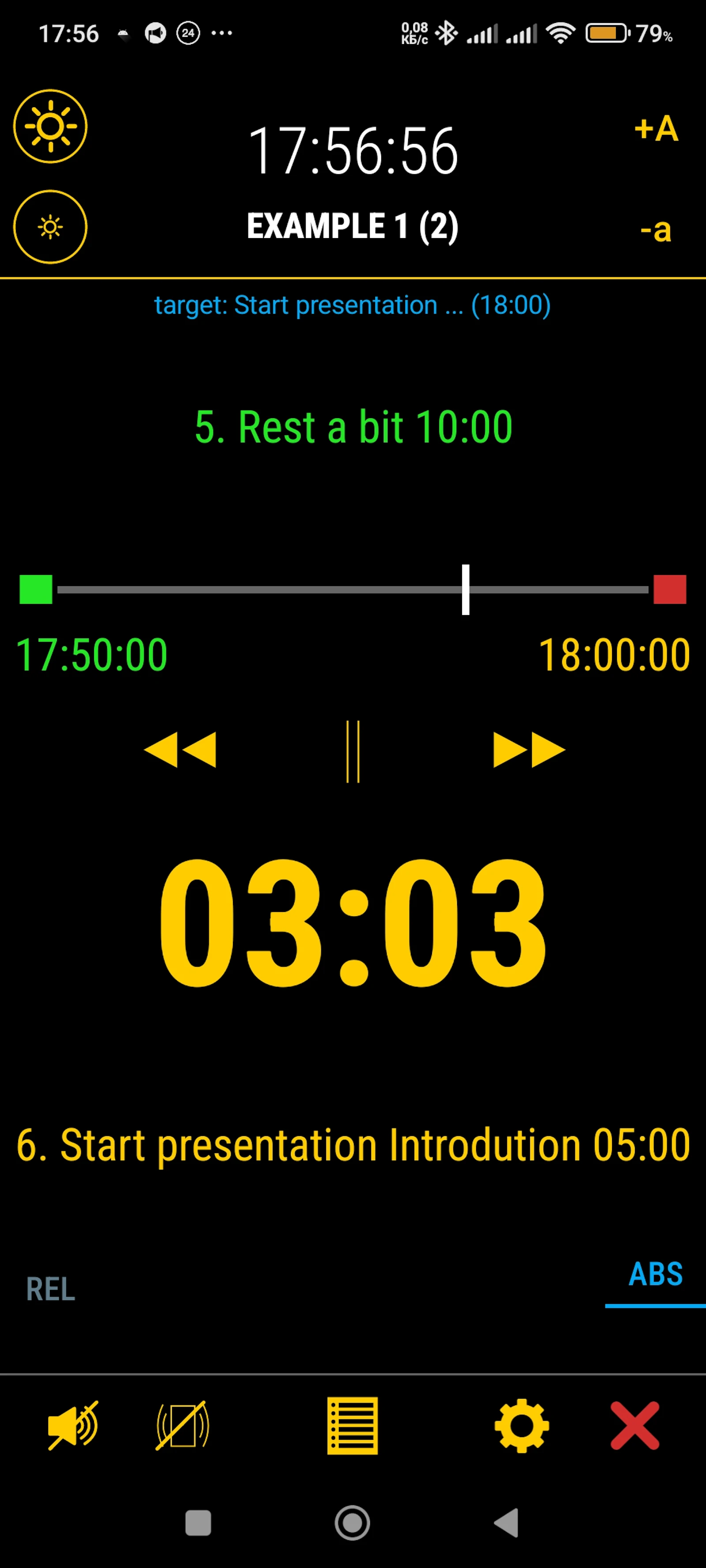 NeverLate deadline timer app screenshot 1