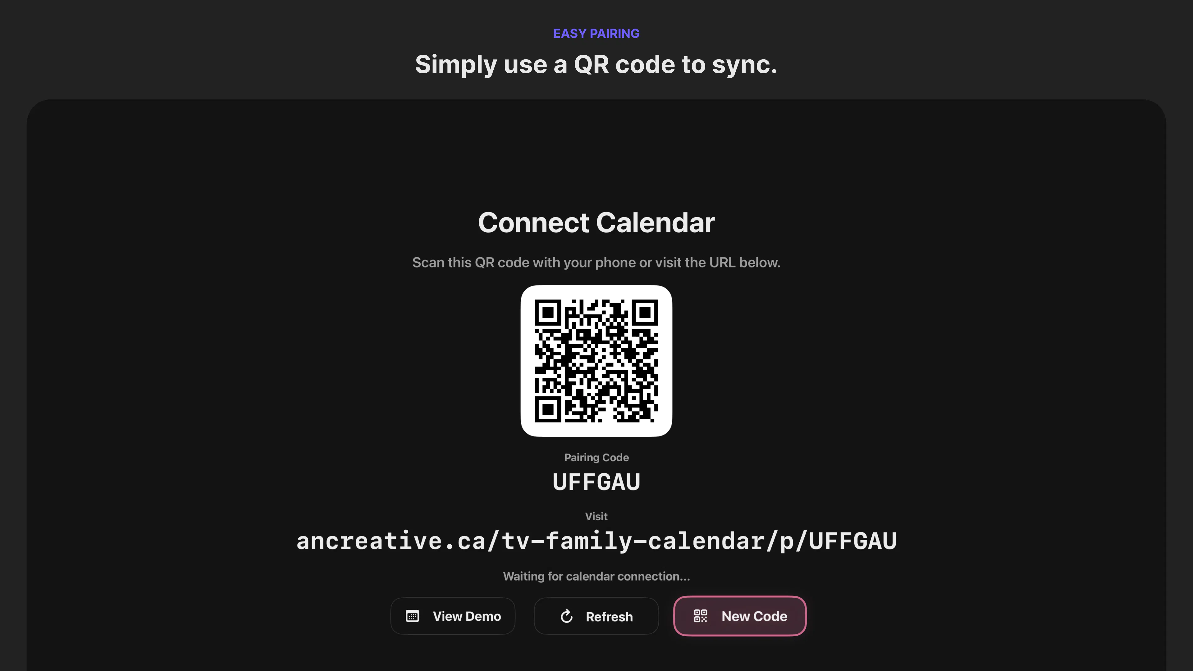 TV - Family Calendar gallery image