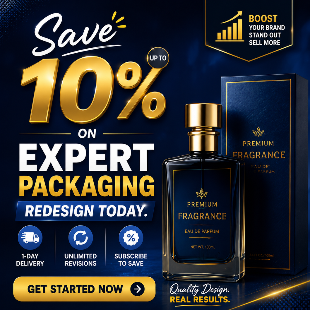 Save 10% On Fast Packaging Redesign.