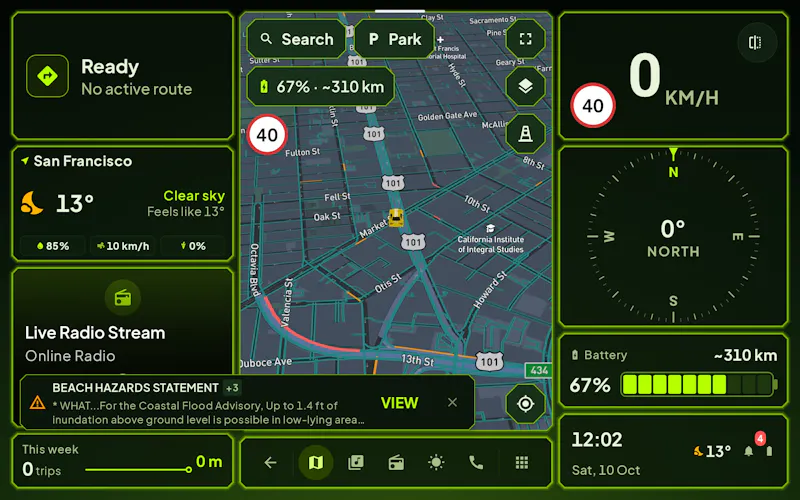 Cardashly: Car Dashboard & Launcher screenshot 2