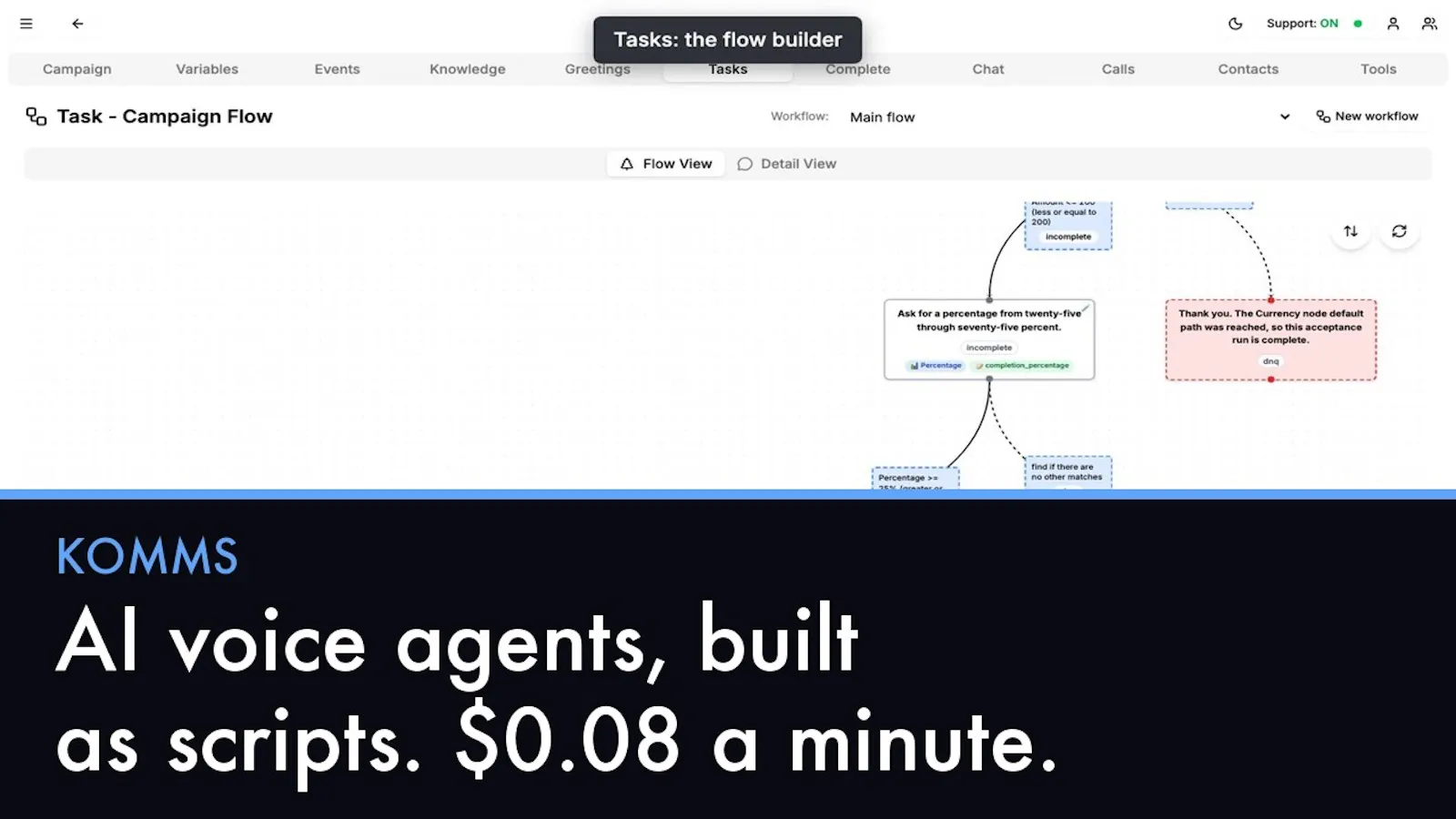 Komms screenshot 1 (video preview)