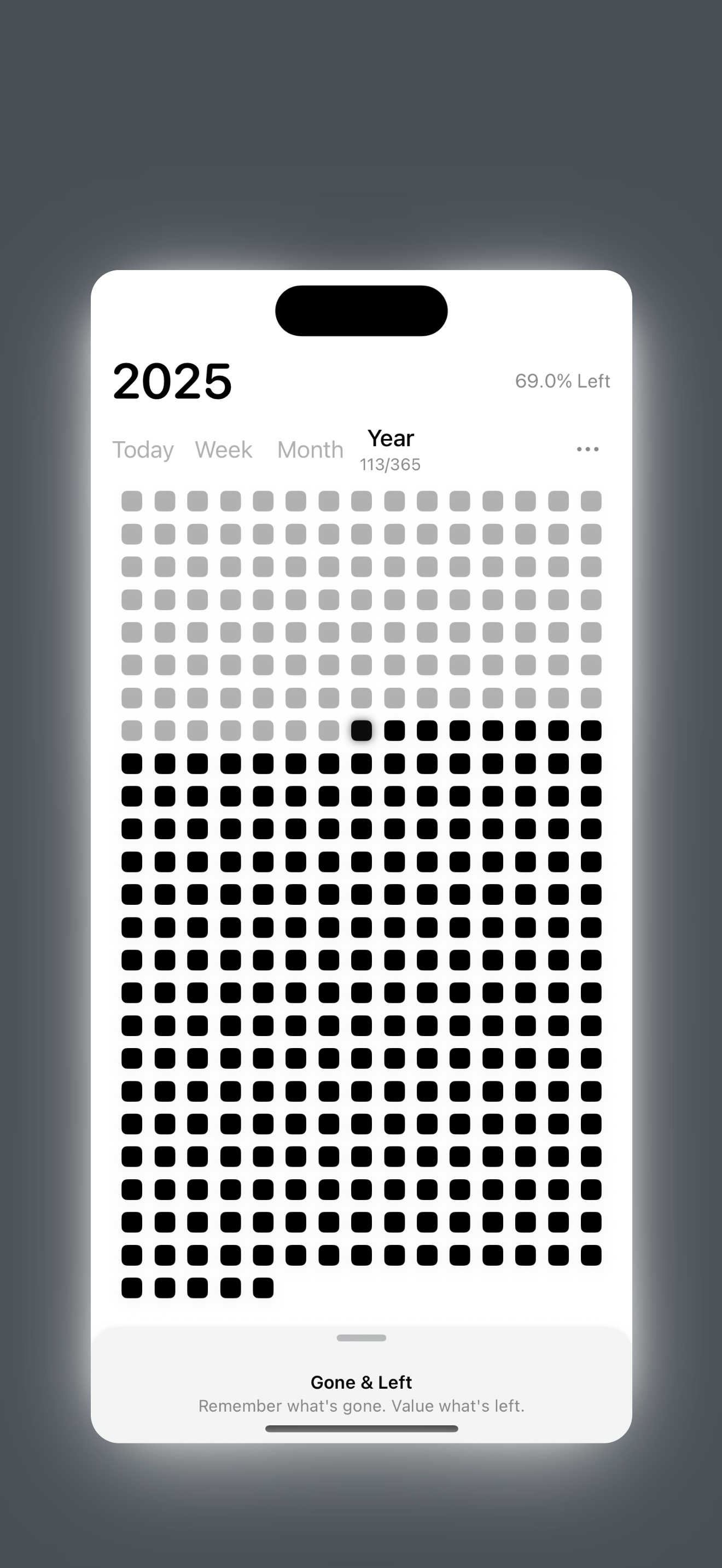 なくなって去った - 過去と将来の時間を視覚化します。メディア1