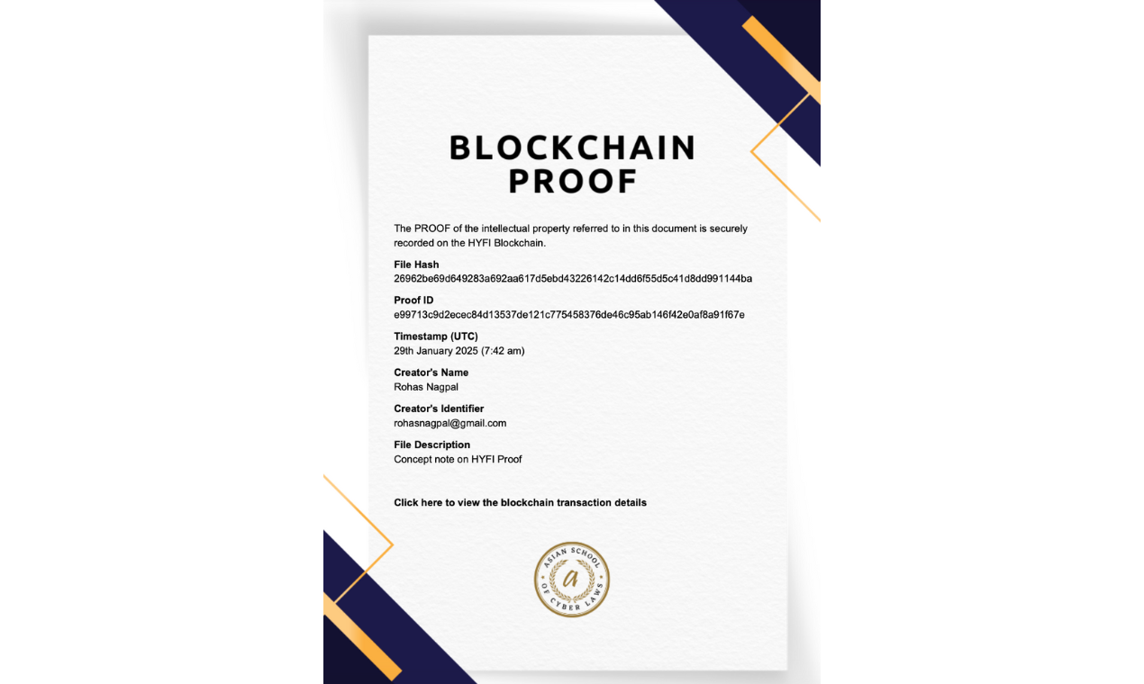 Blockchain Proof gallery image