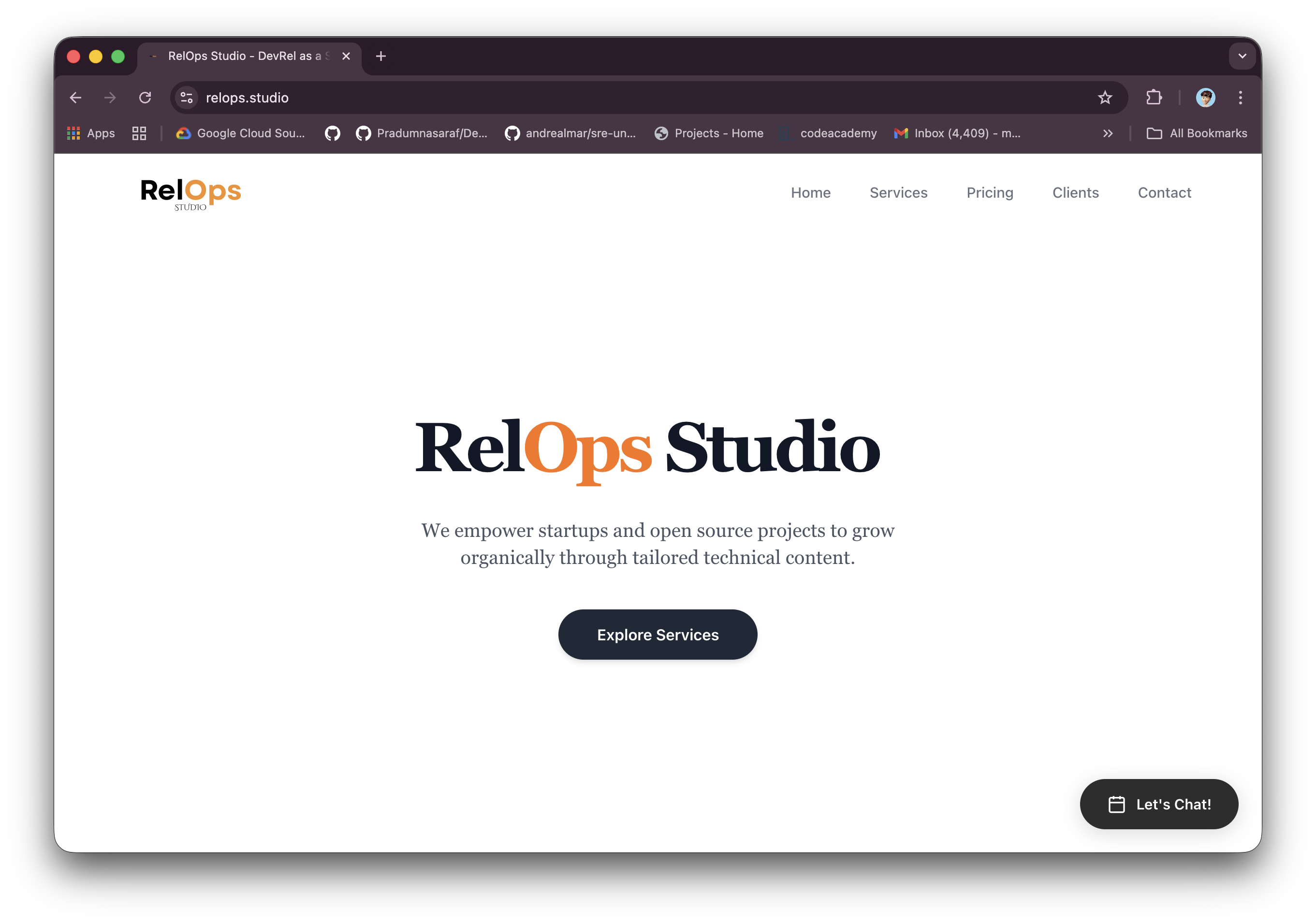 RelOps Studio - Main product screenshot demonstrating key features and user interface