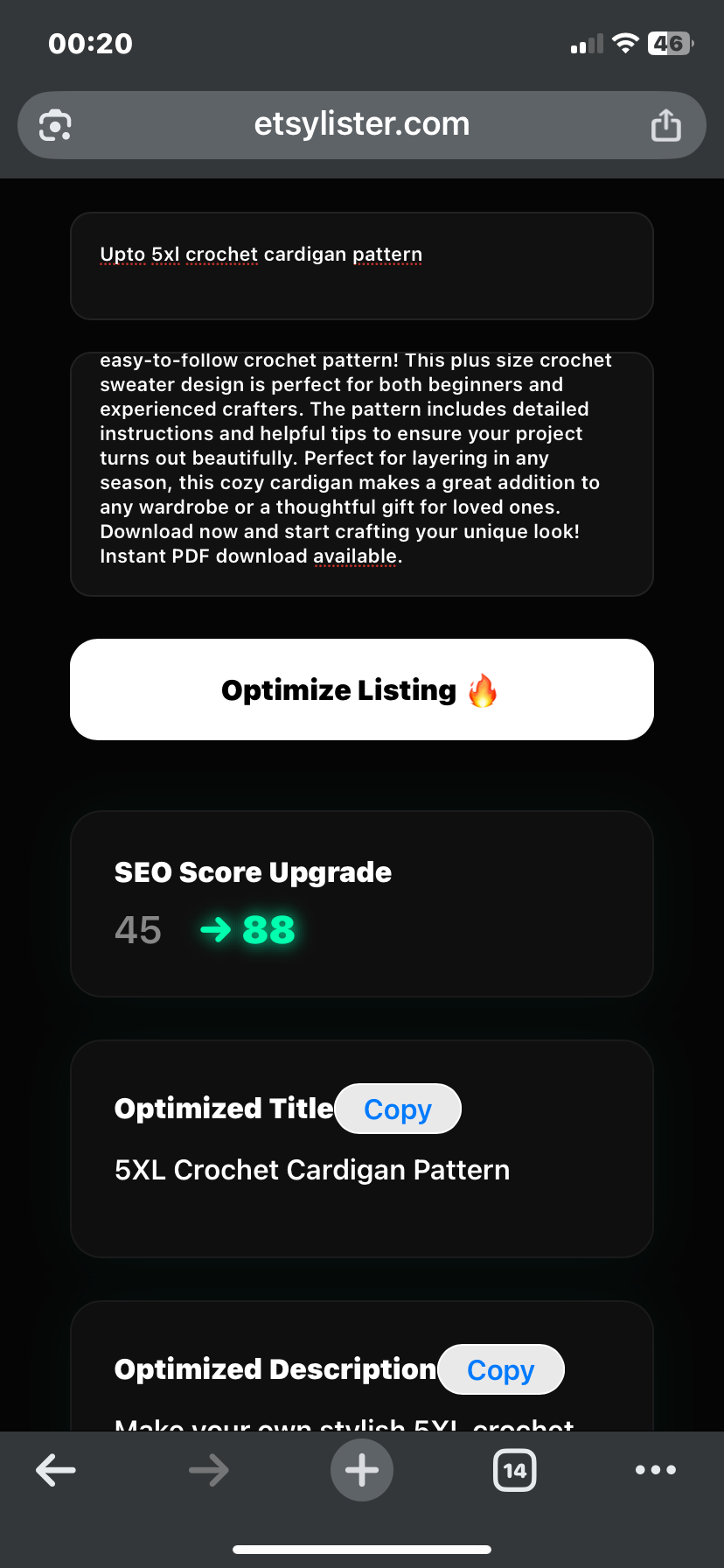 EtsyLister - Main product screenshot demonstrating key features and user interface