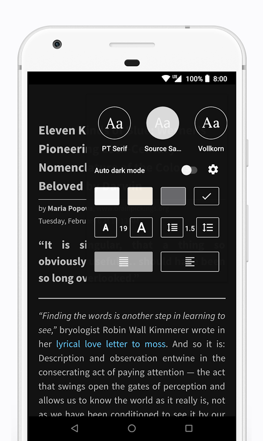 Readably gallery image
