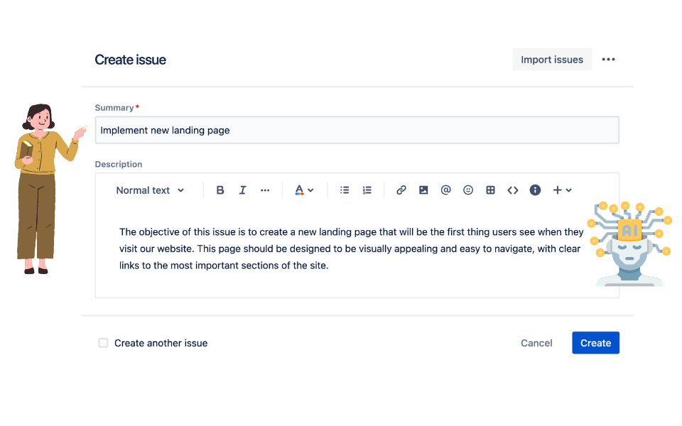 JAI - Jira AI Autocomplete gallery image
