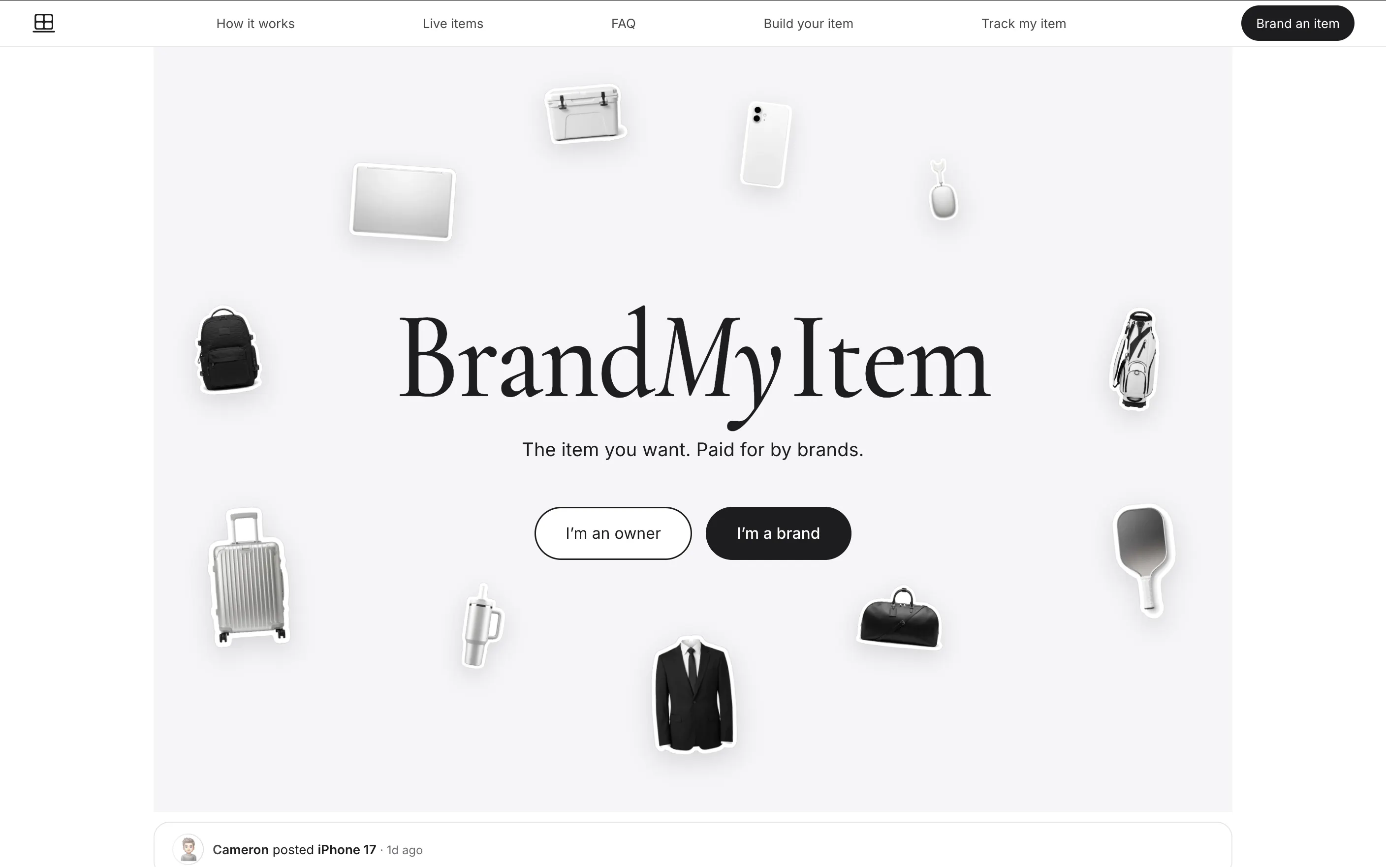 BrandMyItem gallery image