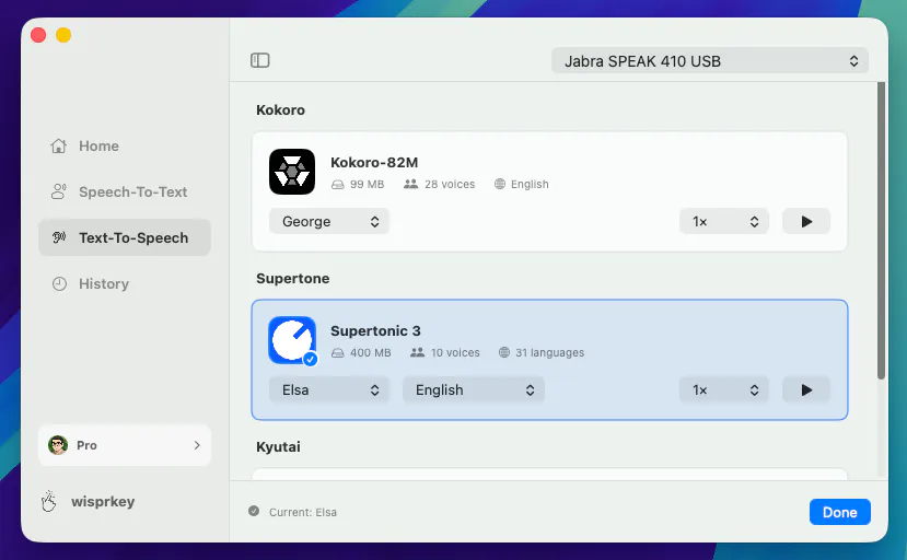 Wisprkey screenshot 4