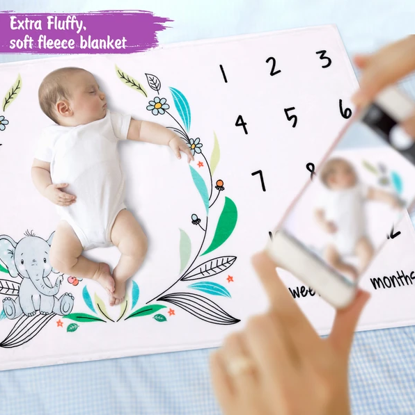 Baby Milestone Blanket 