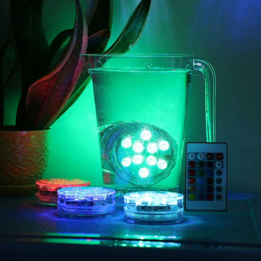 Remote Controlled Submersible LED Lights