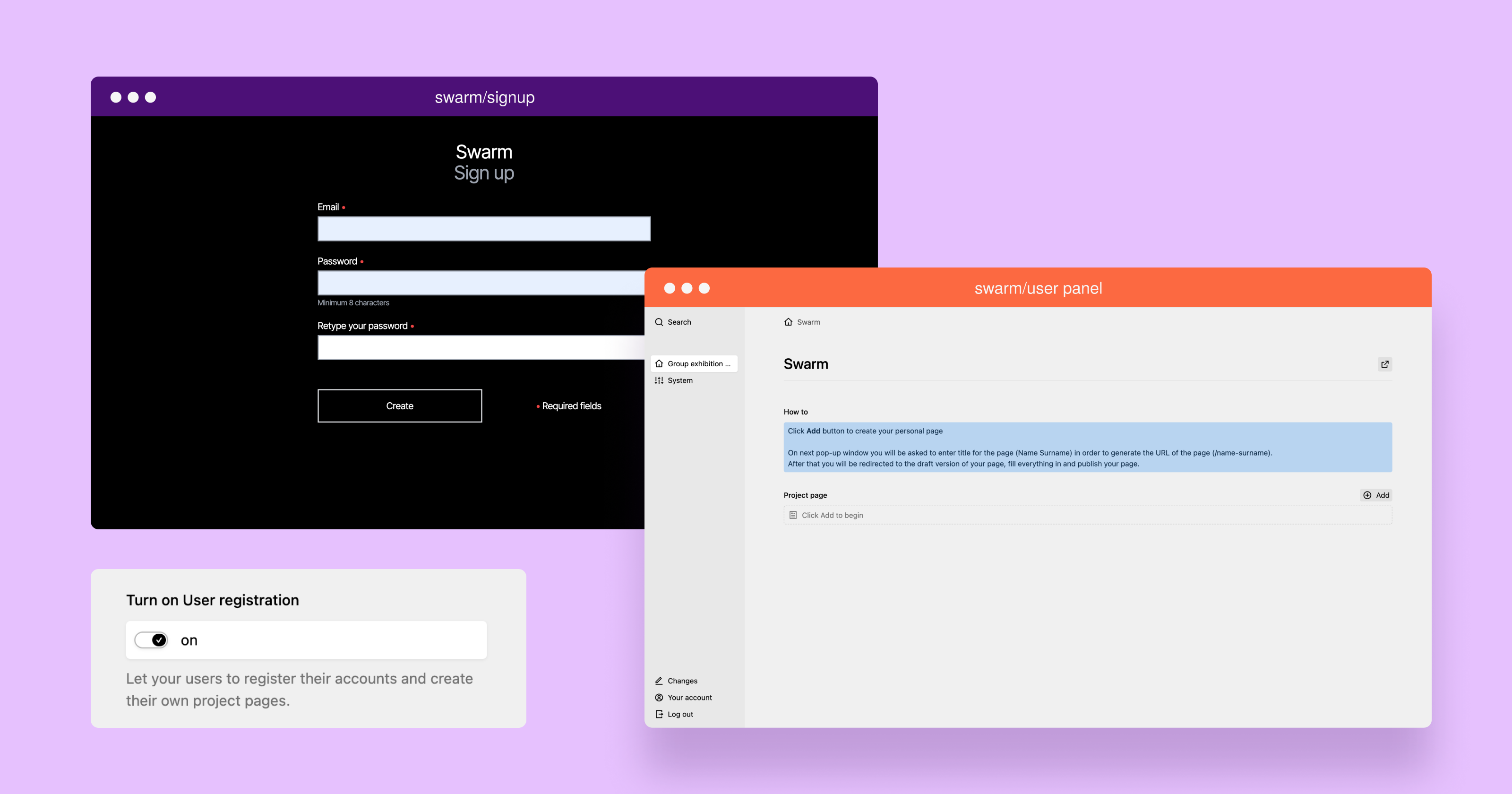 Sürü - Sergi web sitesi oluşturucu medya 3