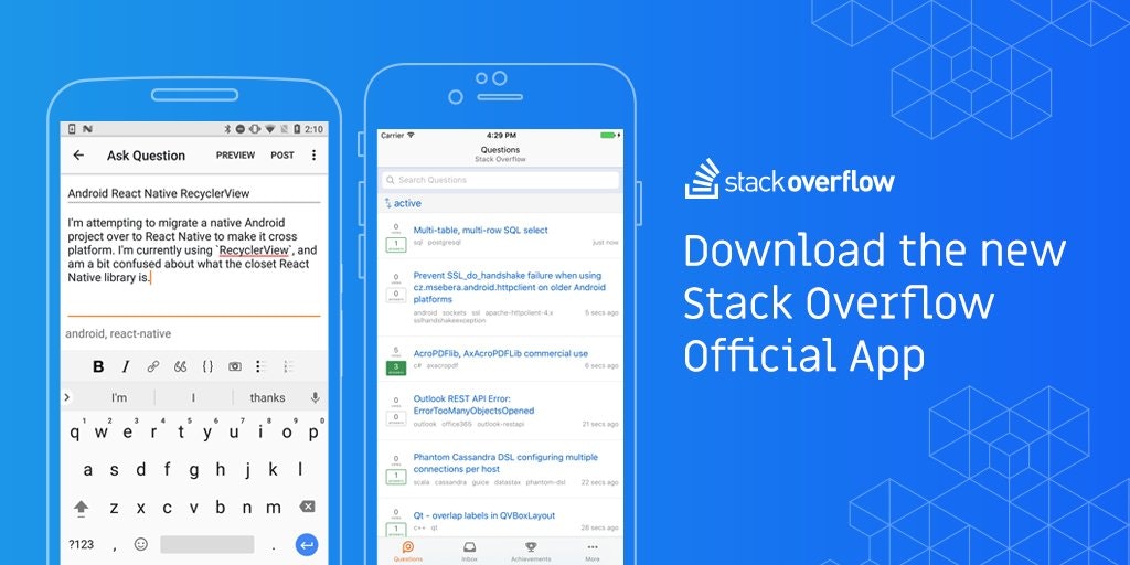 Stack Overflow on Mobile Image